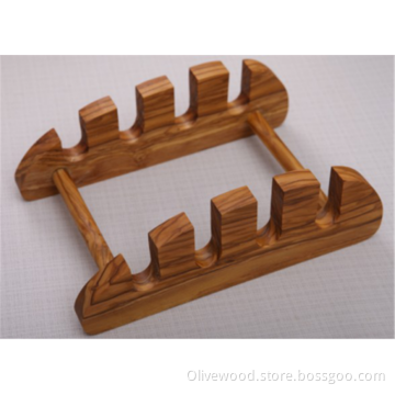 Olive Wood Chopping Rack
